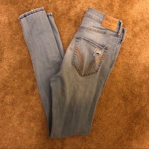 Hollister high rise super skinny jeans